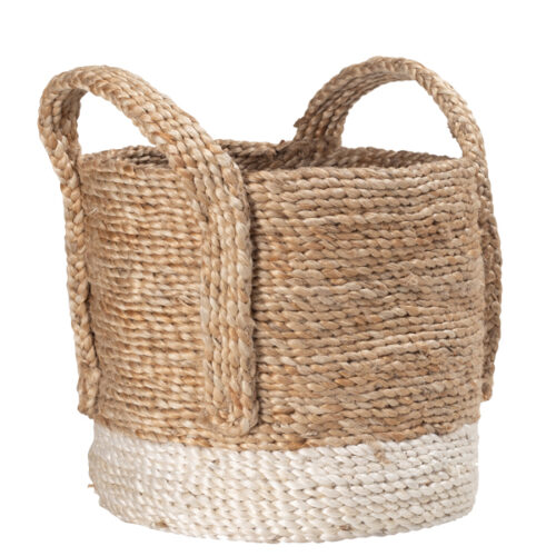 Trenza Basket In Bleach - Large