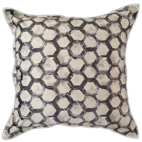 Cream Hex Scatter Cushion