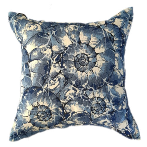 Fossil Indigo Scatter Cushion