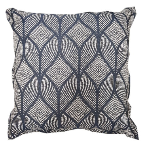 Navy Peacock Scatter Cushion