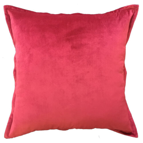 Velvet Burgundy Scatter Cushion