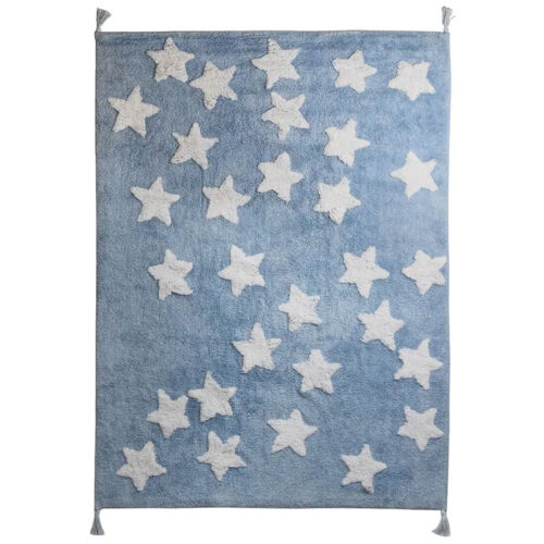 Kiddies Blue Star Rug