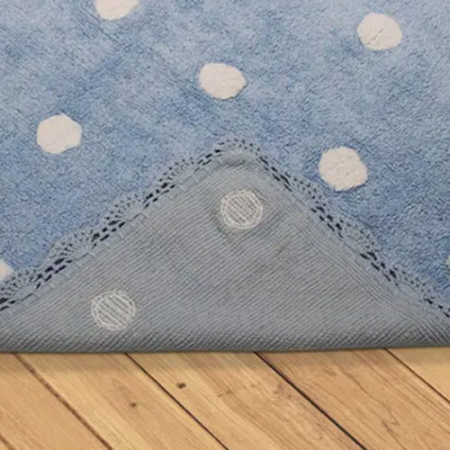 Kids Blue Dots Rug