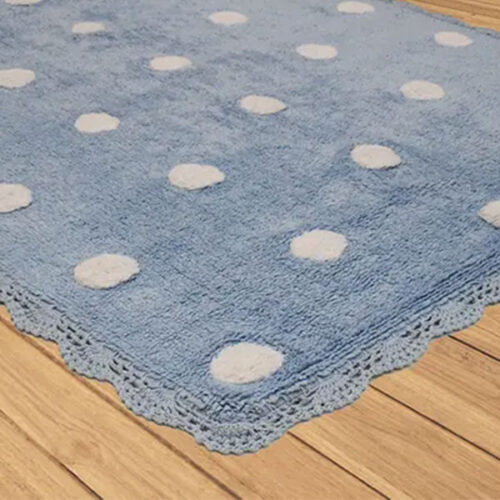 Kids Blue Dots Rug