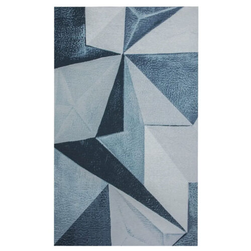 Modern 3D Geometric Pattern Design Rug