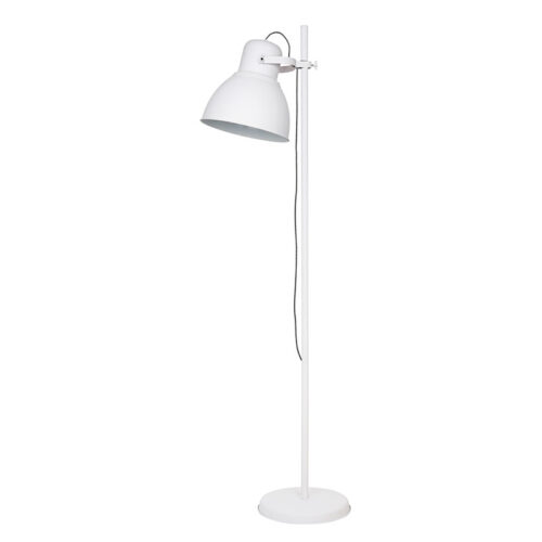 Steel Floor Light - White