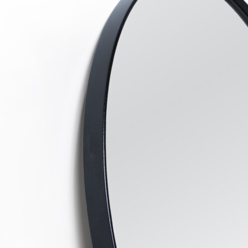 Mirror-1800 Round Corner detail black