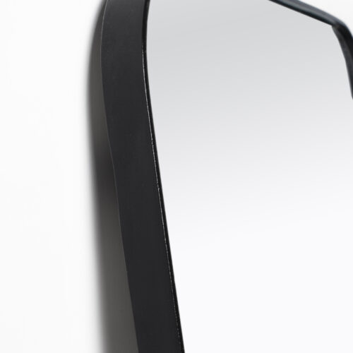 Mirror-1800 Side corner detail Black