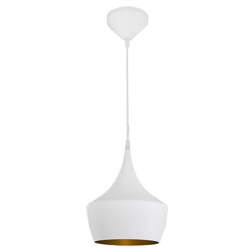 Industria 240mm White/Gold Pendant