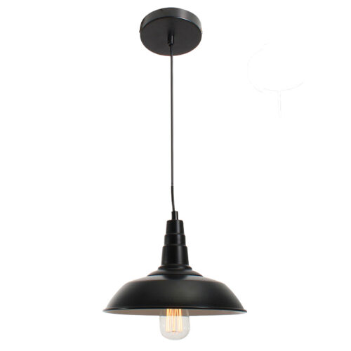 Farmhouse 260mm Black Pendant