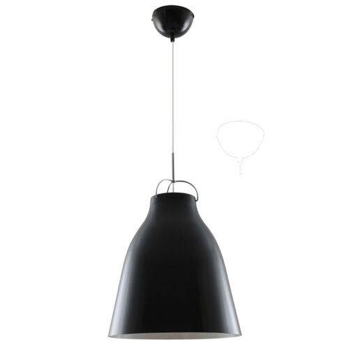 Memphis 400mm Black Pendant