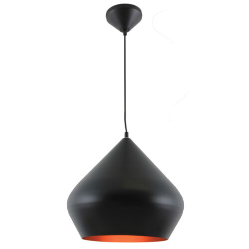 Industria Black/Gold Pendant