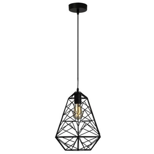 Diamante 300mm Black Pendant