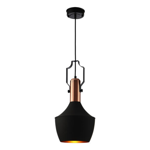 Metal 240mm Antique Copper/Black Pendant