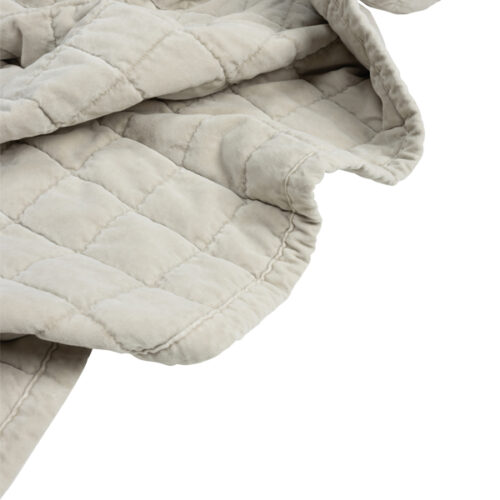 Stone Lux Quilt In Nougat