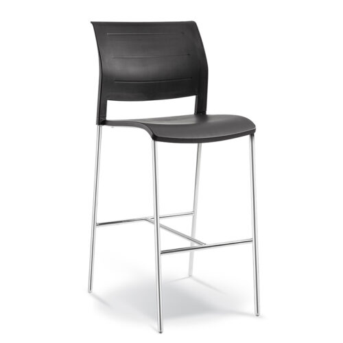 Carli Bar Stool Black