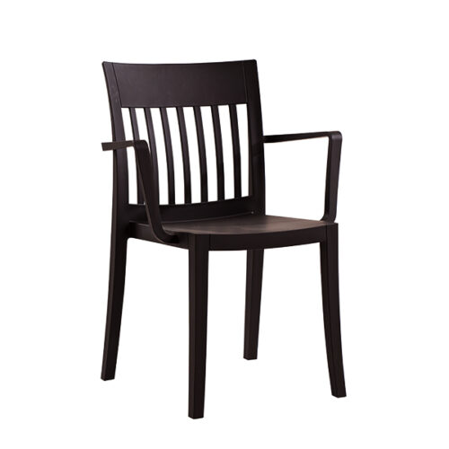 Eden Dining Arm Chair Brown