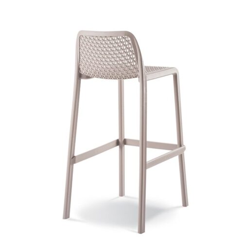 Fuji Bar Stool Taupe