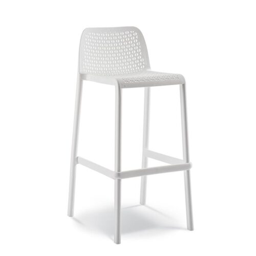 Fuji Bar Stool White