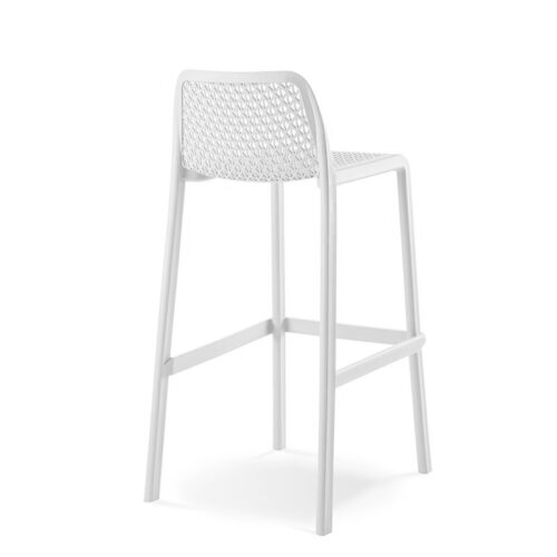 Fuji Bar Stool White