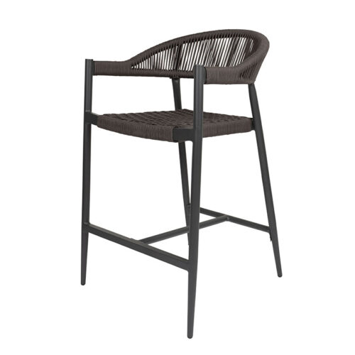 Iona Outdoor Counter Chair in Slate