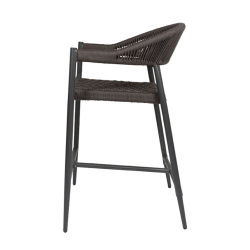 Iona Outdoor Counter Chair in Slate