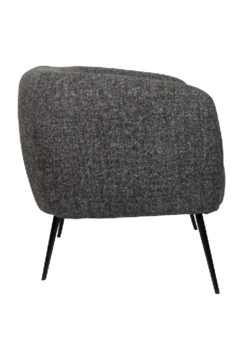 Occasional Single Chair Solo Sofa Grey