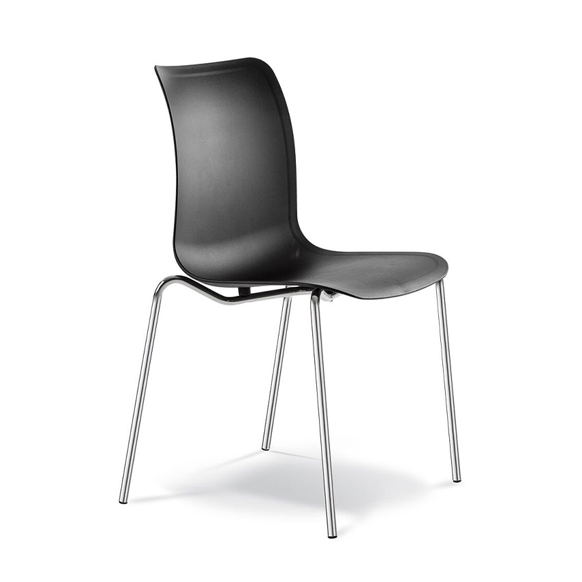 York Dining Chair Black Spacery
