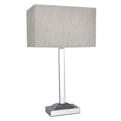 Exton Table Lamp - Chrome