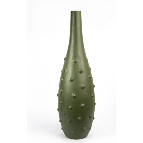 Thorny Vase In Grey Forest - Medium