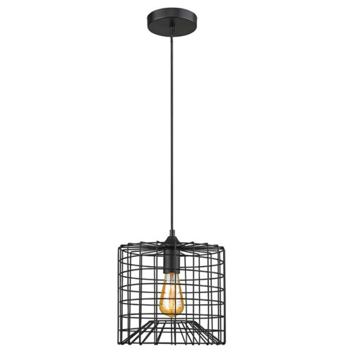 rp122 Round Pendant light Black